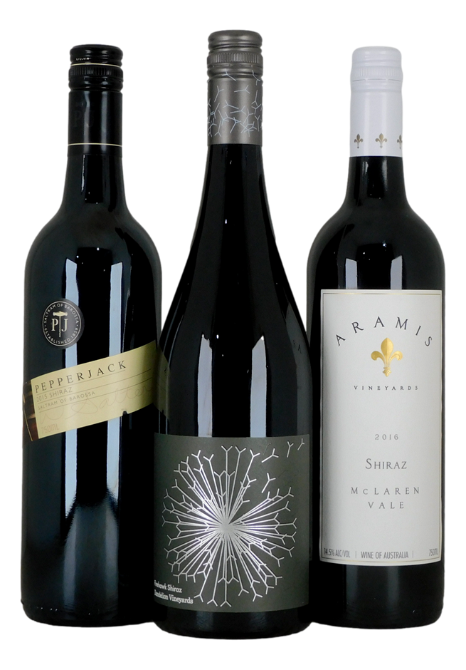 Pack of Assorted Shiraz  (3x 750mL)
