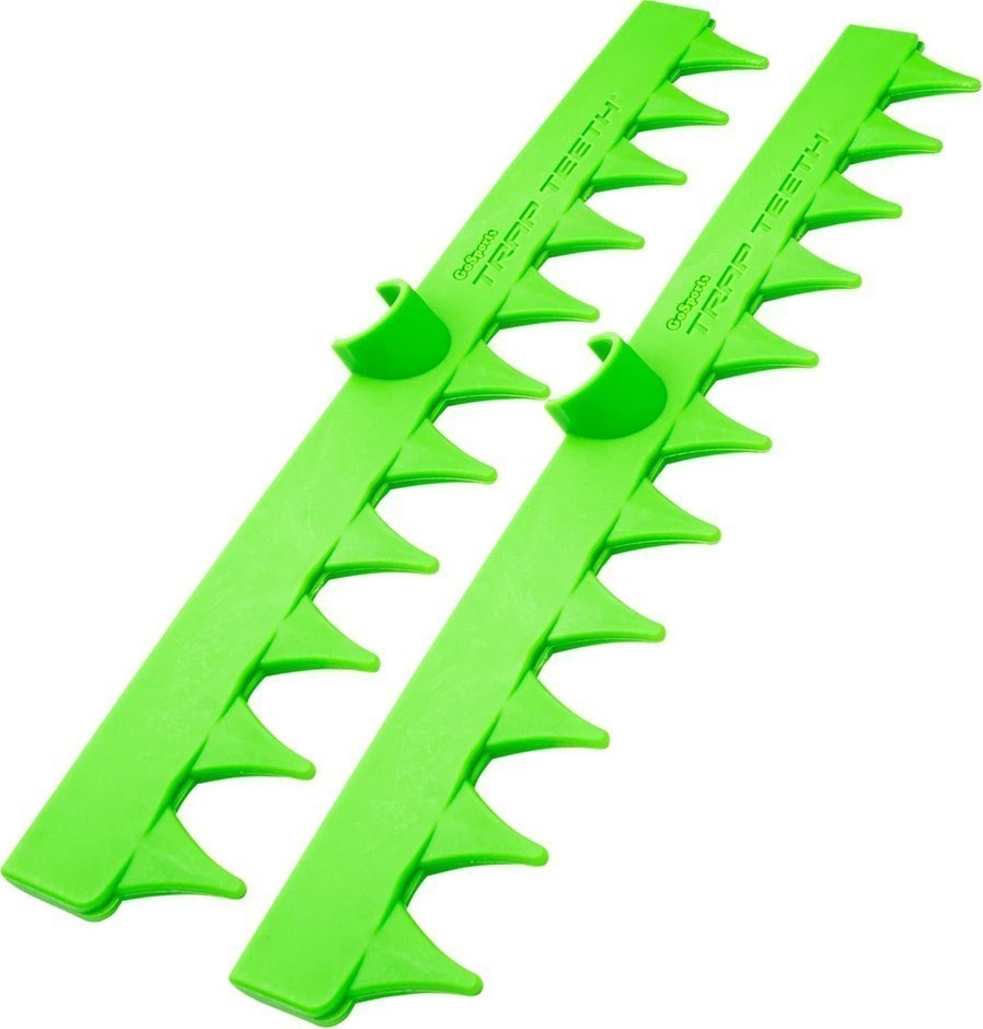 GOSPORTS Trap Teeth Golf Bunker Rake, 2 Pack, Green.