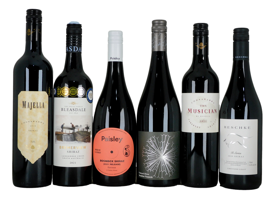 Pack of Assorted Shiraz (6x 750mL)