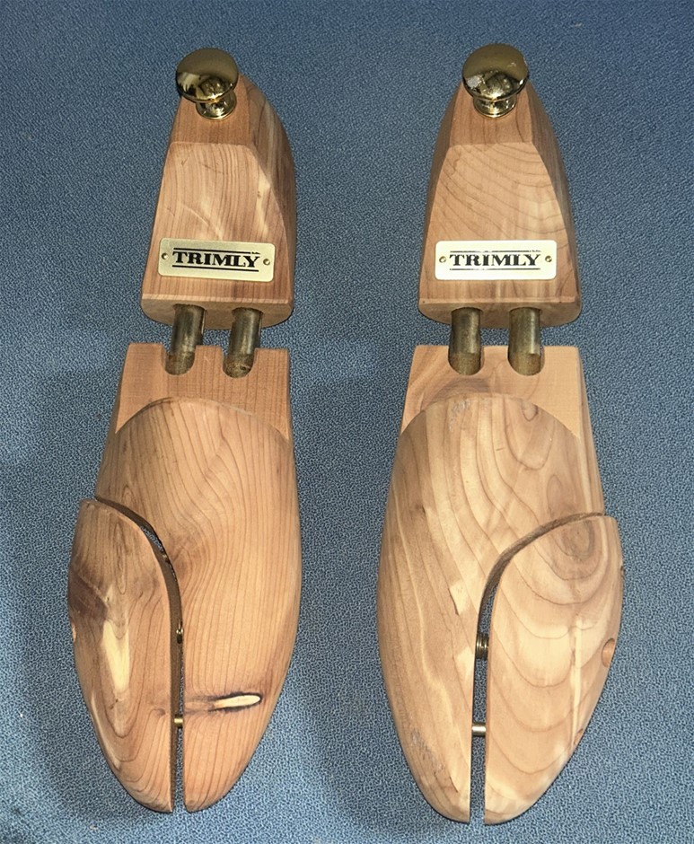 Pair of Trimly Cedar Wood Shoe Trees