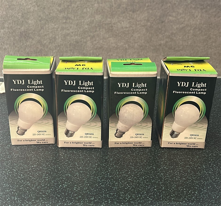 4x YDJ Compact Fluorescent Lamps (220-240v)