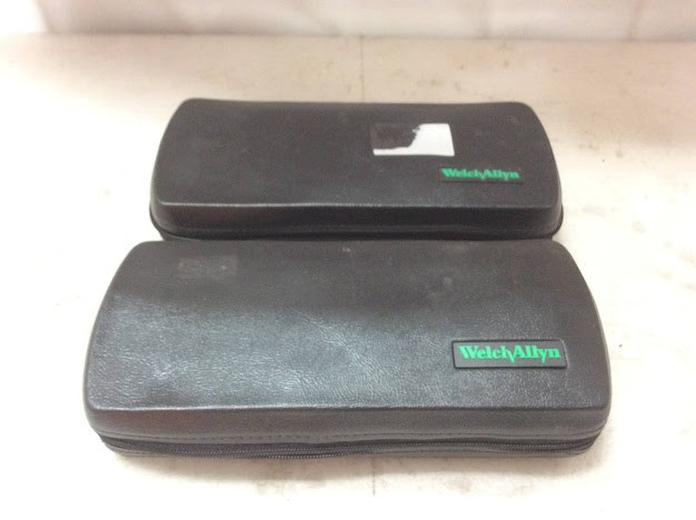 Welch Allyn PanOptic Ophthalmoscope Set (Lot of 2)