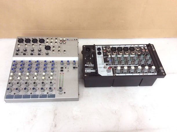 Superflux SP108 Portable PA System& Alto LTO S-8 8-channel (Lot of 2)