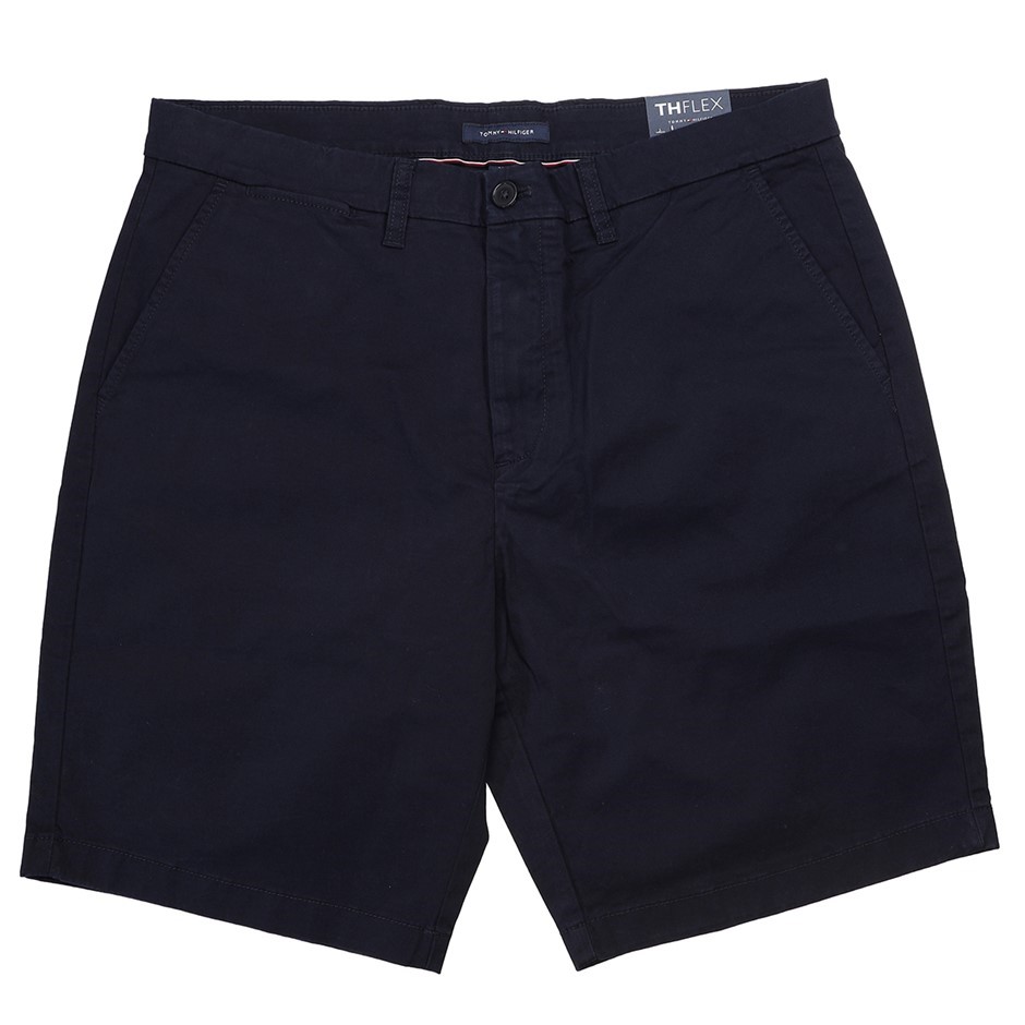 TOMMY HILFIGER Men's LIC TH 9" Shorts, Size 36, 97% Cotton, Desert Sky (FAP