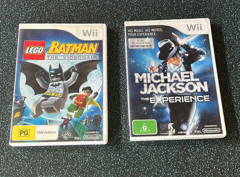 2x Wii Video Games