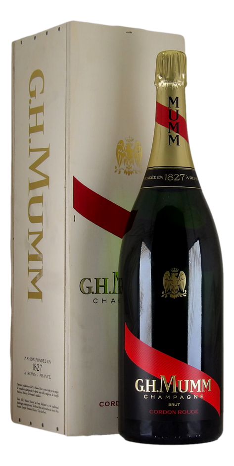 Mumm Champagne NV (1x 3L) in Wood Presentation Box.