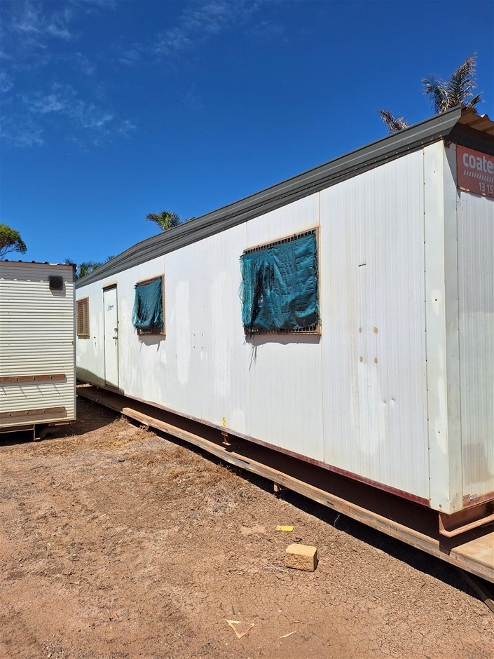 Pigdon Portable Building Shell 12.0M x 3.0M - Cyclonic Rated