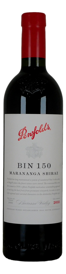 Penfolds Bin 150 Marananga Shiraz 2018 (1x 750mL), Barossa.