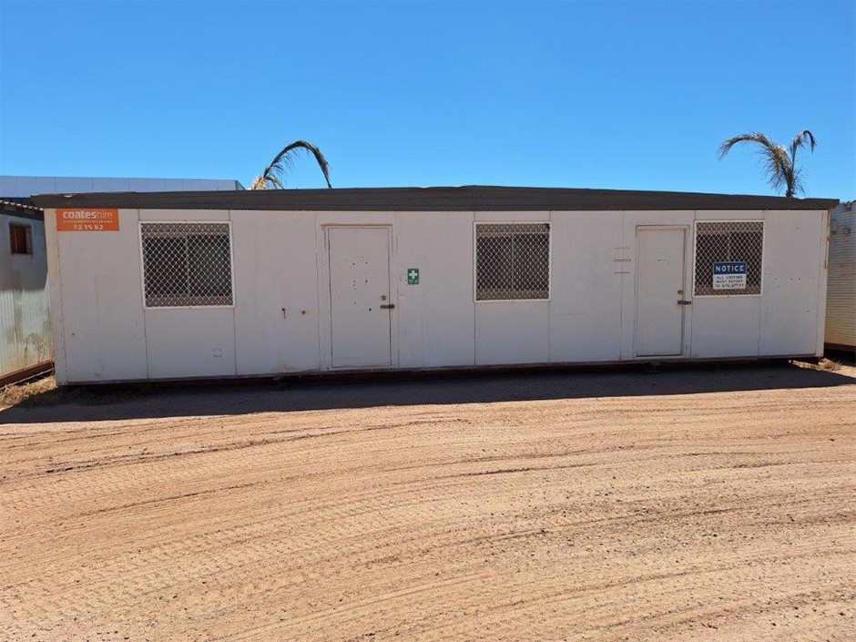 Portable Building Shell 12.0M x 3.0M - Cyclonic Rated Auction (0004 ...