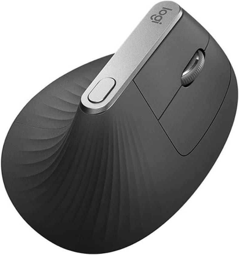 LOGITECH MX Vertical Advanced Ergonomic Mouse, 57 Degree Vertical Angle, Re