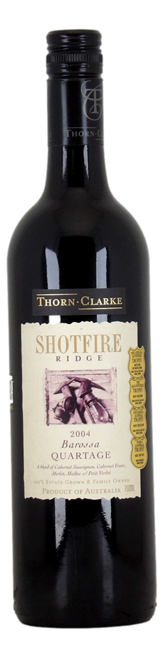 Thorn Clarke Shotfire Ridge Quartage 2004 (6x 750mL)