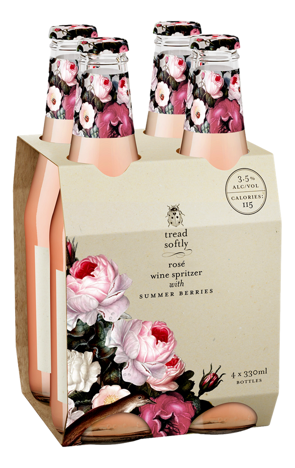 Tread Softly Summer Berries Rose NV (24x 330mL) SA