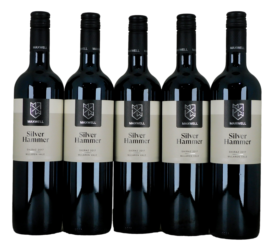 Maxwell Silver Hammer Shiraz 2017 (5x 750mL)