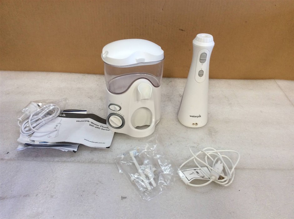 Waterpik WP-140A Ultra And WP-490A Cordless Plus Water Flosser Kit