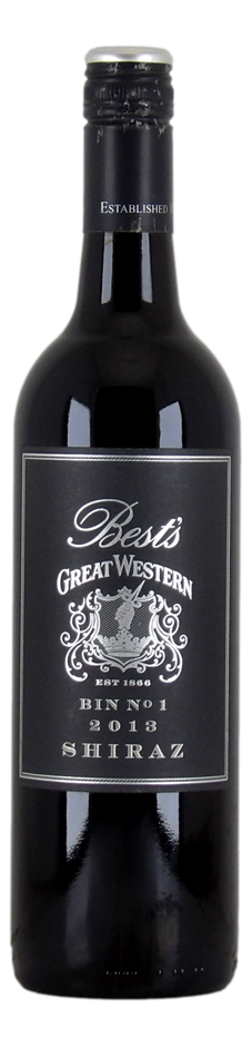 Best's Great Western Bin No. 1 Shiraz 2013 (6x 750mL).