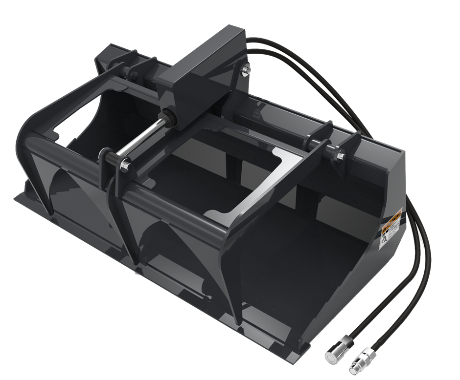 Unused 2025 Mini Skid Steer Stump Grapple 