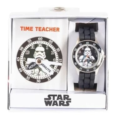 YOU MONKEY Storm Trooper Time Teacher Watch Pack, Black.
