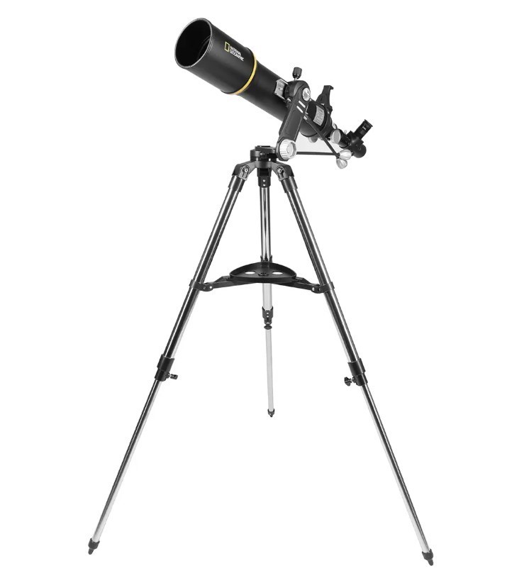NATIONAL GEOGRAPHIC 102mm Astrophotography StarApp Telescope. NB: Minor use