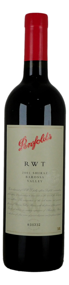 Penfolds RWT Shiraz 2001 (1x 750mL), Barossa.