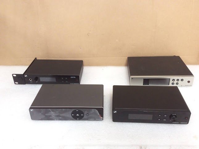 Sennheiser EM-XSW 1/EM-XSW 2/EM 100 G4 Receiver&XSW IEM SR (Lot of 4)