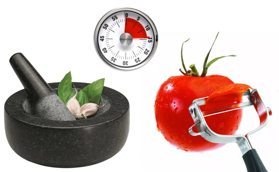 3 x Assorted Kitchen Items: x1 BALDR Kitchen Timer, Black, Small, 6 x 3.5 x