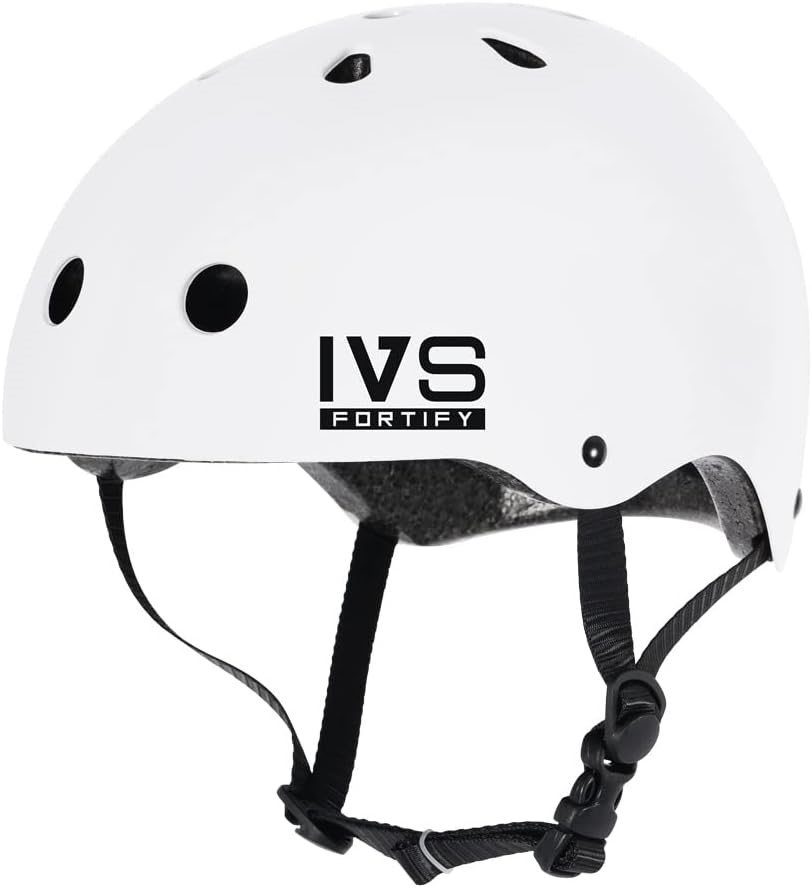 INVERT Supreme Fortify Helmet, Gloss White, Medium, 52-56 cm.