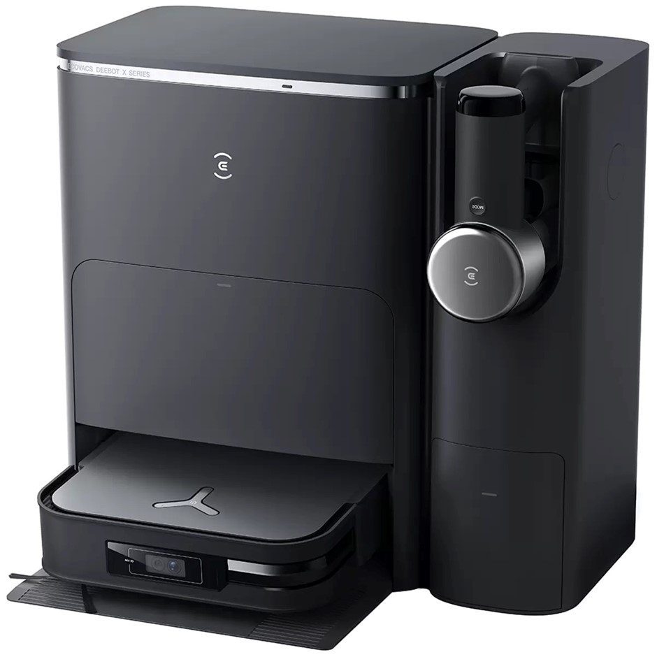 ECOVACS Deebot X2 Combo Robot Vacuum, Black. NB: minor use - test ok