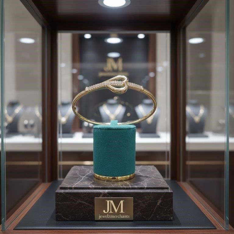 18K/Italy Solid Gold Filled Bangle -(stamped 18K/Italy)-Warranty Quality