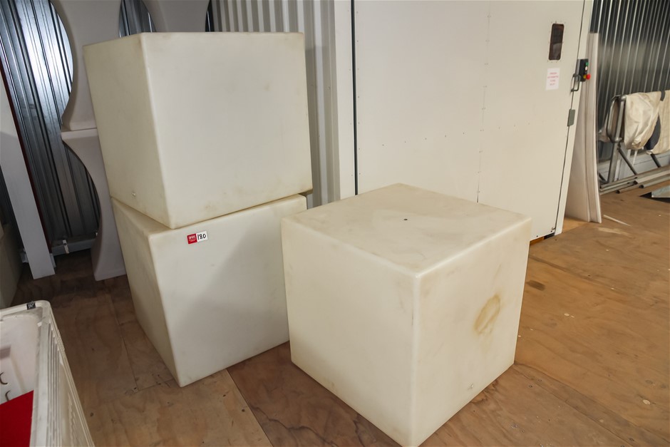 LED Glow Cube Tables