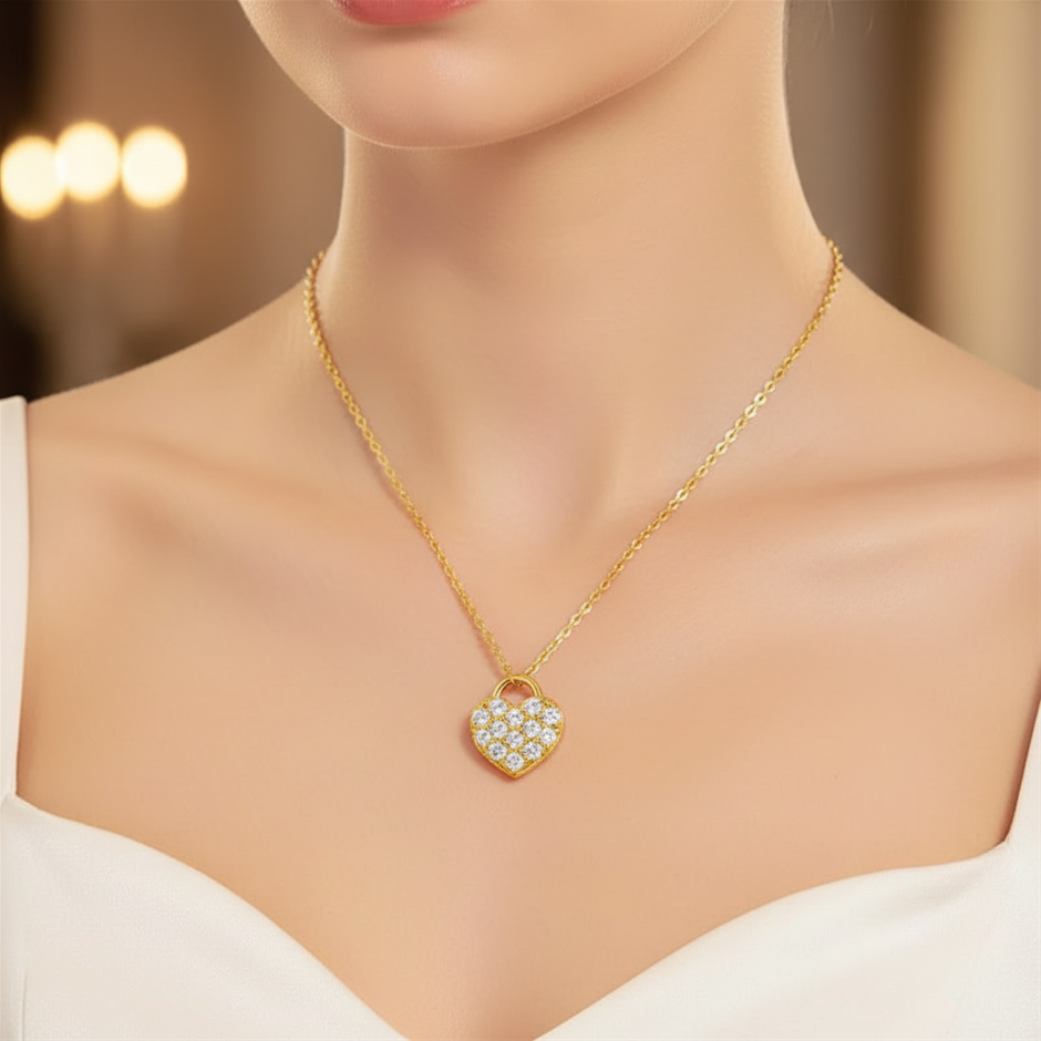 GRA Moissanite white Brilliant Cut 925 Sterling Silver Pendant-VVS1