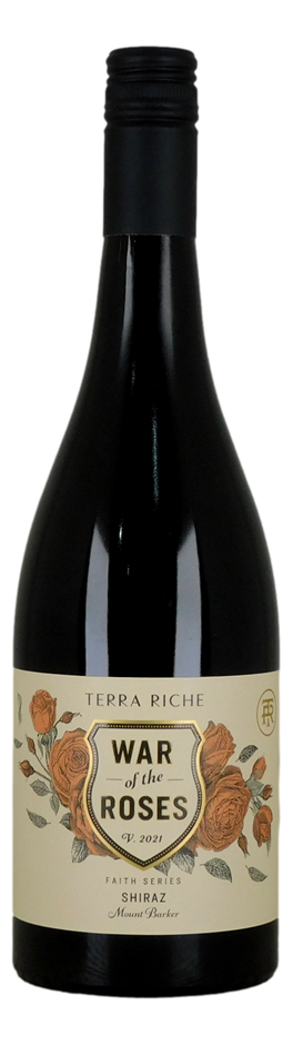 Terra Riche War of the Roses Faith Shiraz 2021 (6x 750mL), Mt Barker