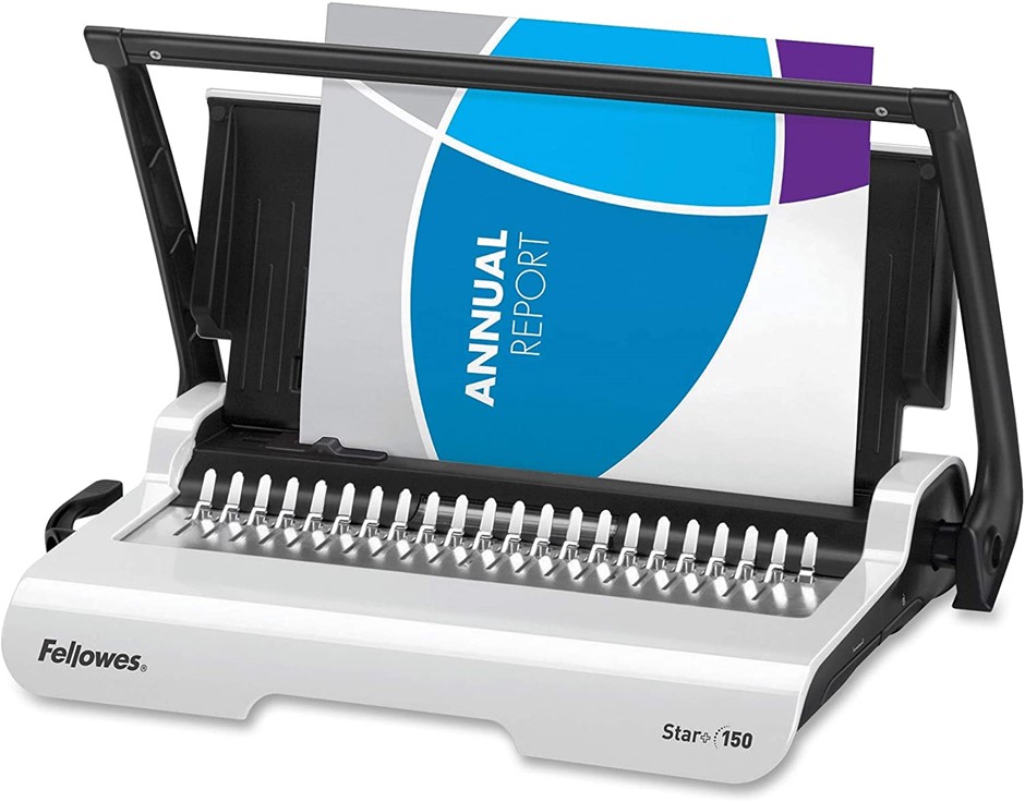FELLOWES Binding Machine Star Plus, Punches Up to 15 Sheets In One Go, Bind