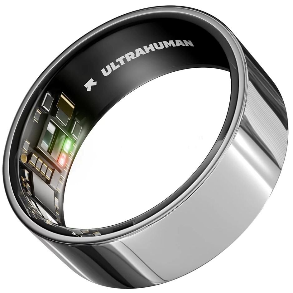 ULTRAHUMAN Ring Air Space Silver Size 6 UHRA-AS-06.