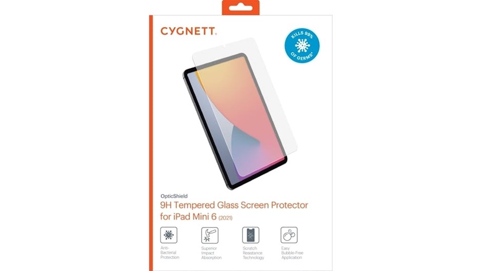 18 x CYGNETT iPad Mini 6 (8.6") Glass Screen Guard.