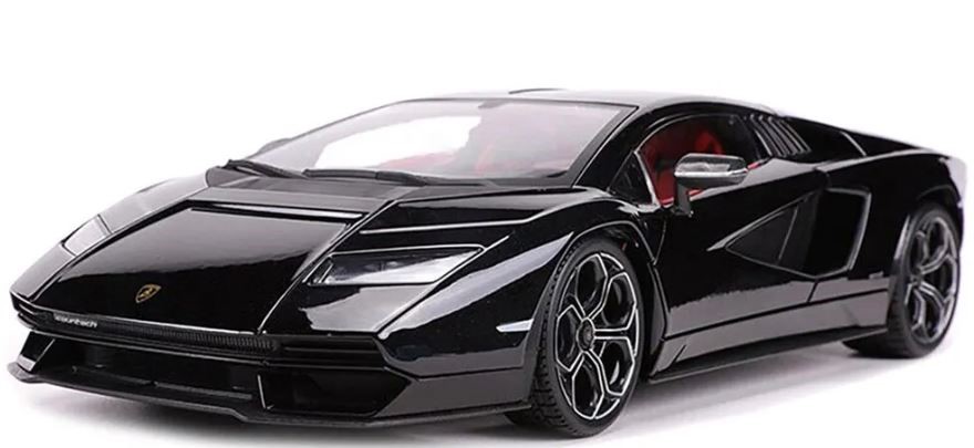 MAISTO Die Case Lamborghini Countach LPI 800-4, 1:18 Scale, Black. NB: Not