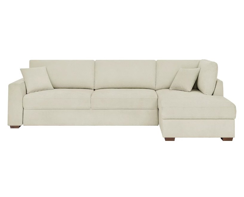 THOMASVILLE 2 Piece Convertible Sectional With Chaise.