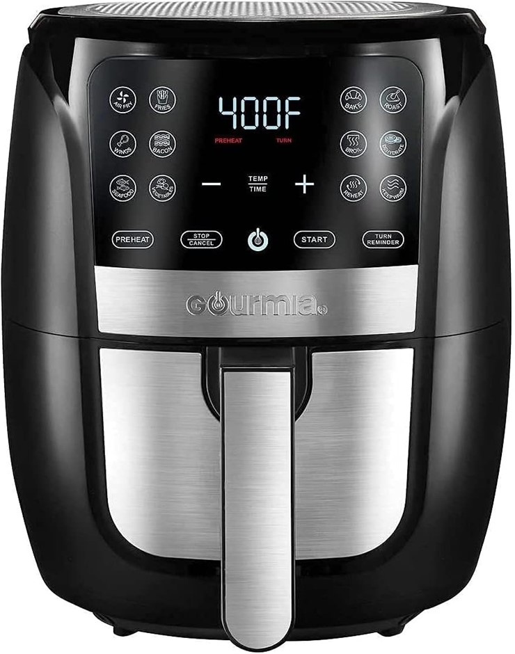GOURMIA 5.7L Digital Air Fryer, GAF698. NB: Used.