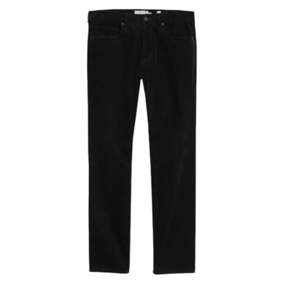 ENGLISH LAUNDRY Men's Corduroy 5-Pocket Pant, Size 34x32, 98% Cotton, Black