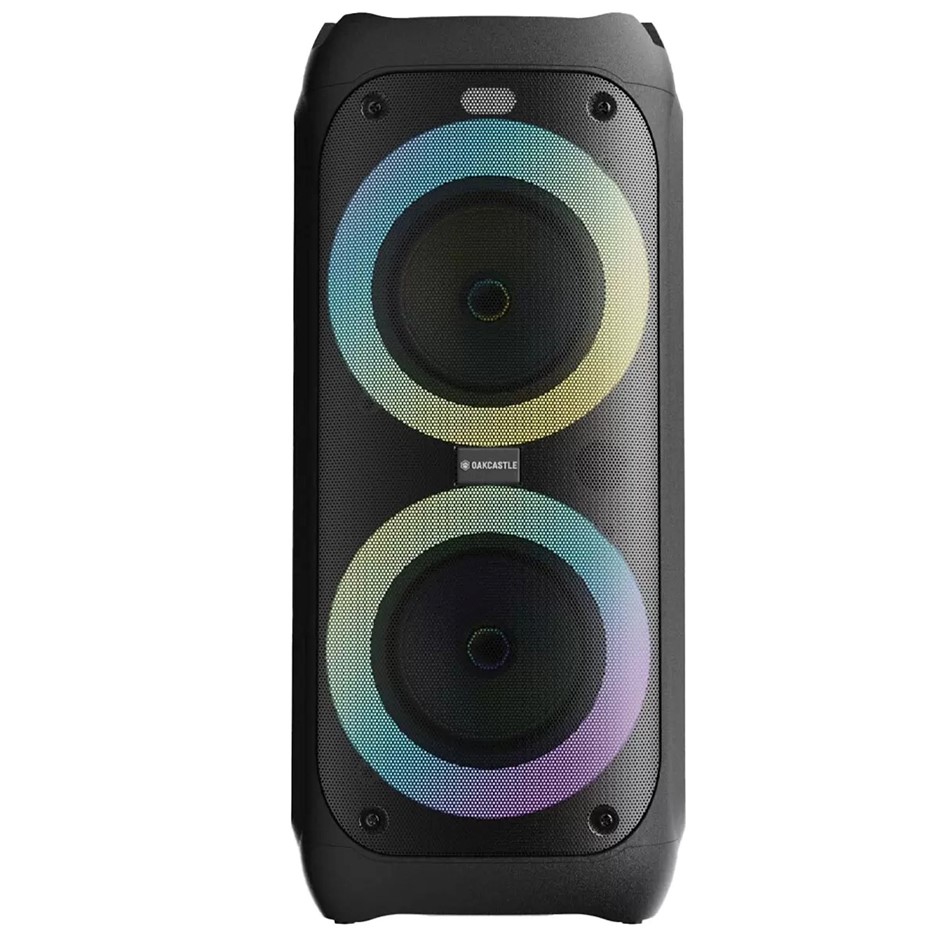 MAJORITY PS200 Party Speaker 80W Bluetooth Karaoke And PA System, Black, Mo