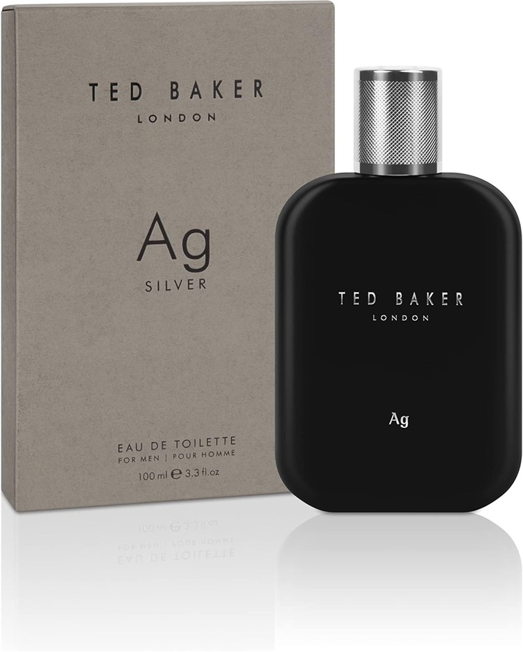 TED BAKER Travel Tonics Ag Silver For Men, Eau de Toilette 100ml