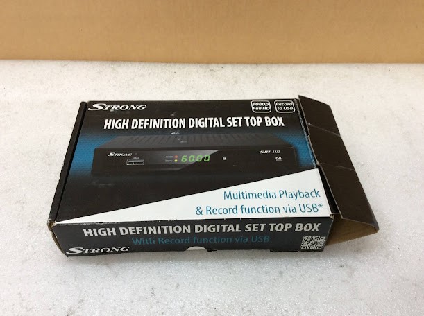 Strong SRT 5432 High Definition Digital Set Top Box New w/box