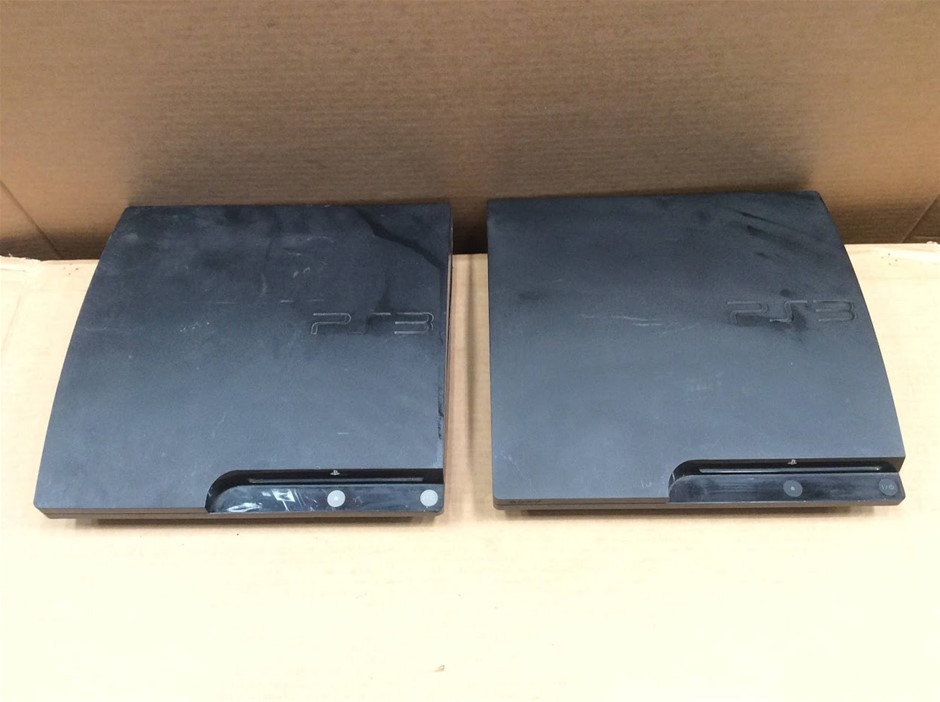 Sony CECH-3003B And CECH-2002A PlayStation 3 Game Console (Lot of 2)