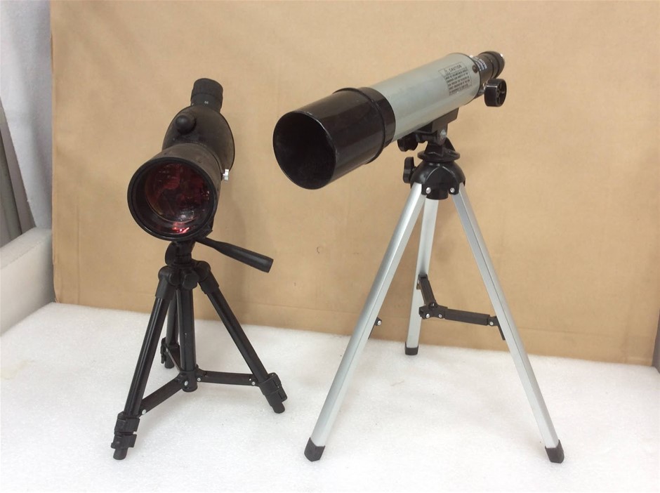 OrbitOr ORC180T Telescope + Unknown Brand 20–60×60 Spotting Scope