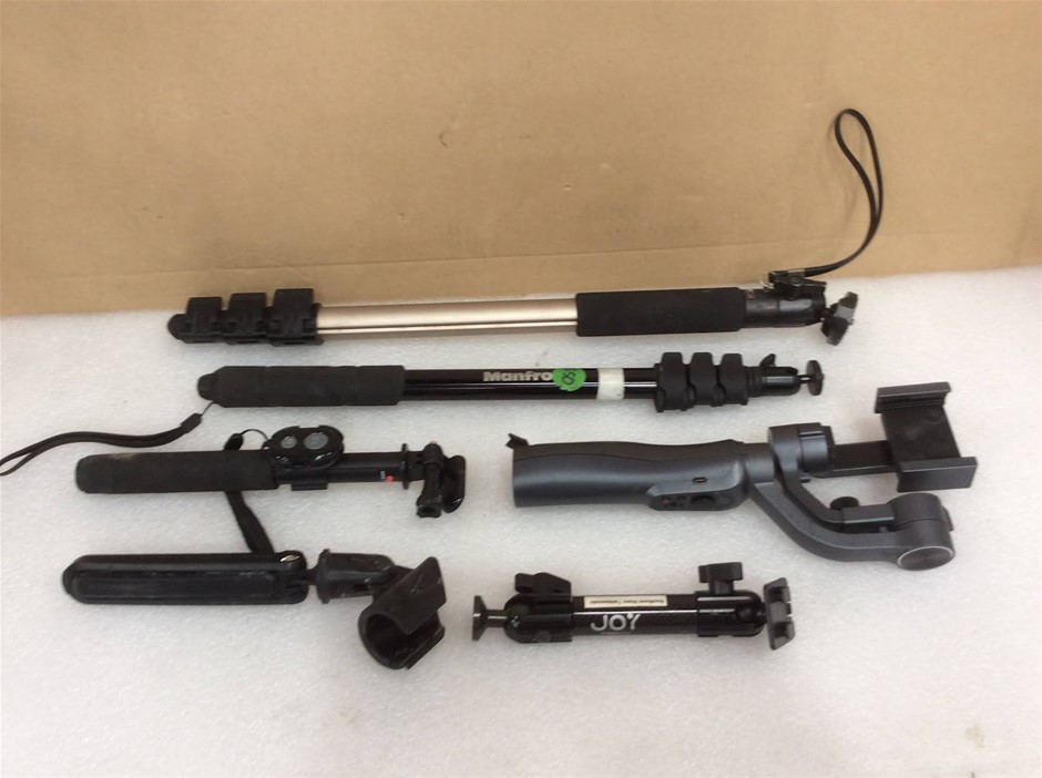Manfrotto Joy Handheld Selfie Sticks Smartphone Stabilizer Mounts(Lot of 6)