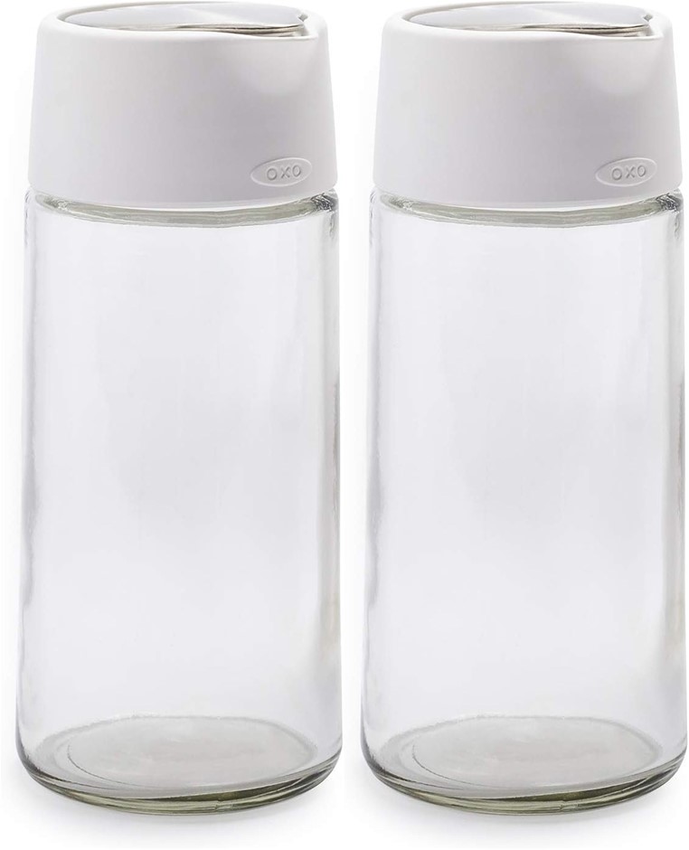 2 x OXO Good Grips Glass Creamer, Clear