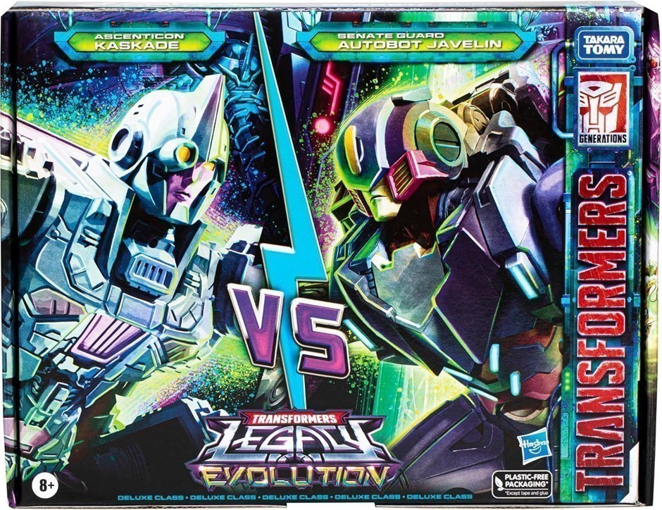 TRANSFORMERS Toys Legacy Evolution Deluxe Senate Guard Autobot Javelin & As