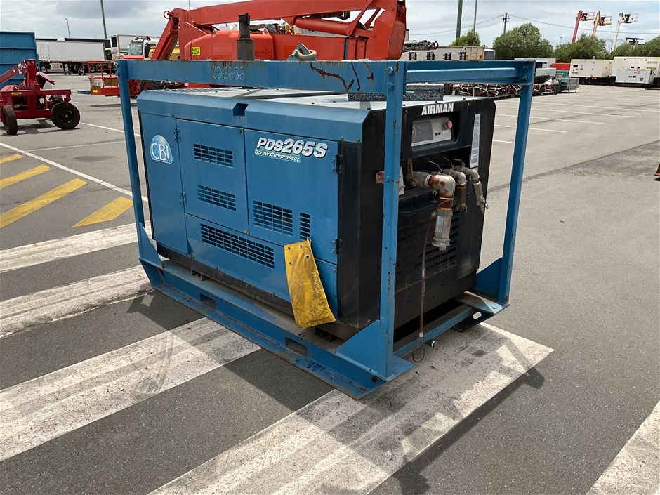 <p>Airman PDS265S Compressor</p>