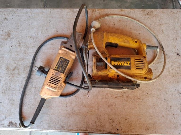 Dewalt Grinder and Jigsaw