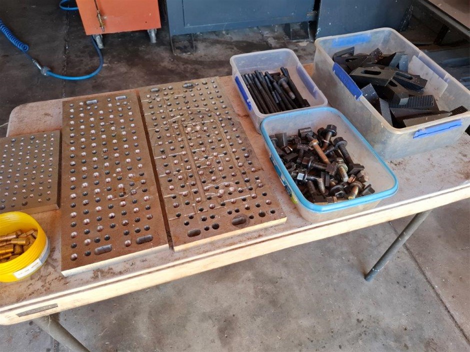 Milling Plates with Clamps