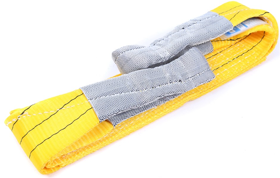 Flat Webb Lifting Sling, WLL 3000kg x 1M (With Test Cert).  Buyers Note - D